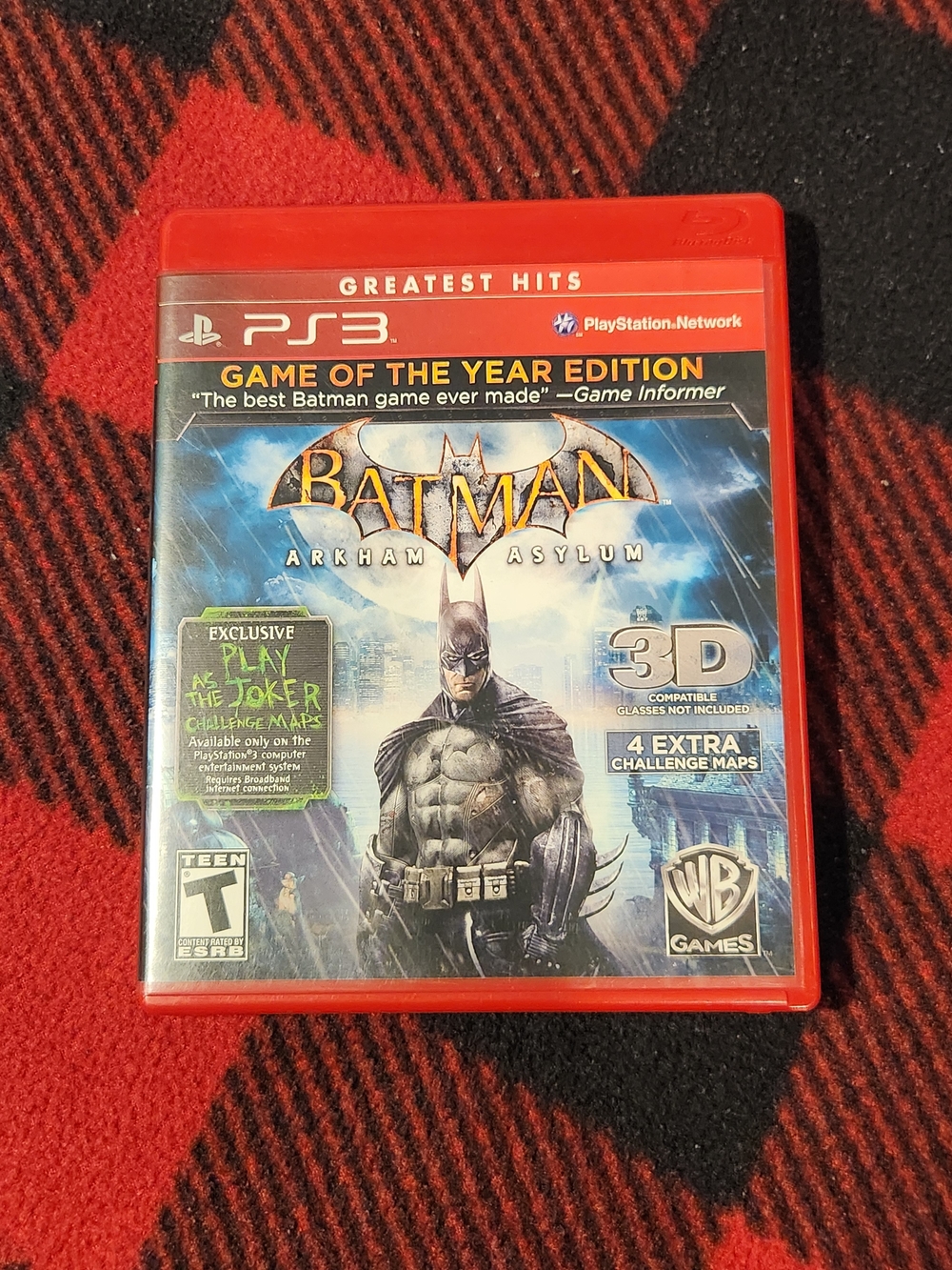 Batman: Arkham Asylum: Game of the Year - Sony PlayStation 3 CIB